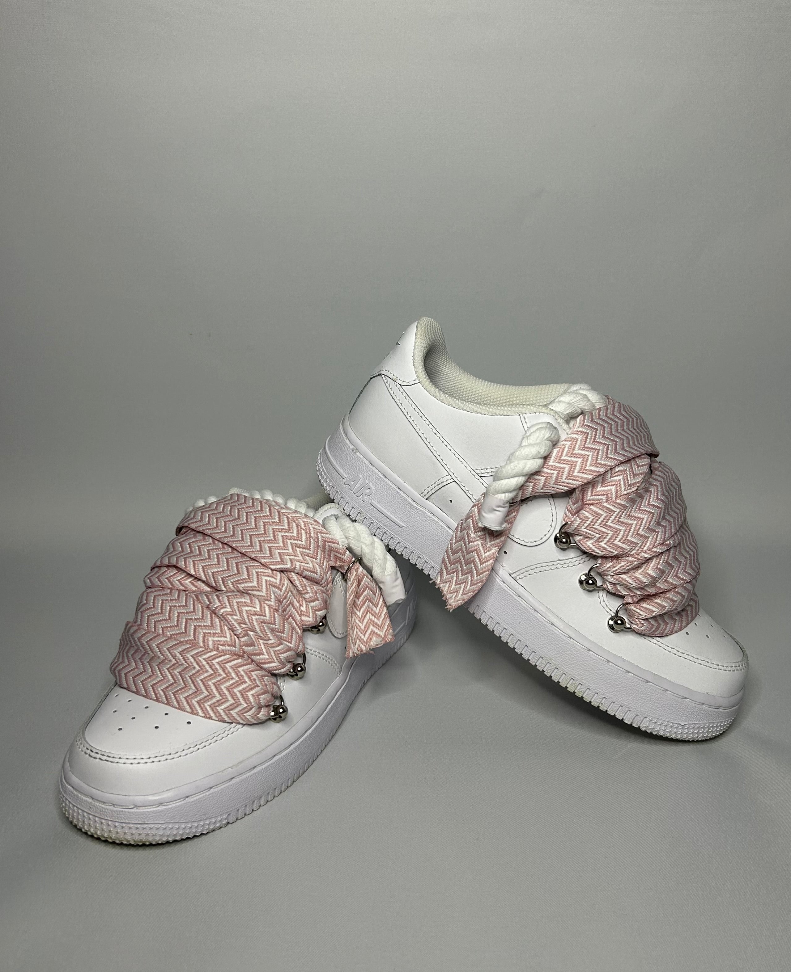 Flat x rope Air Force 1‘07 pink C.ropeforces