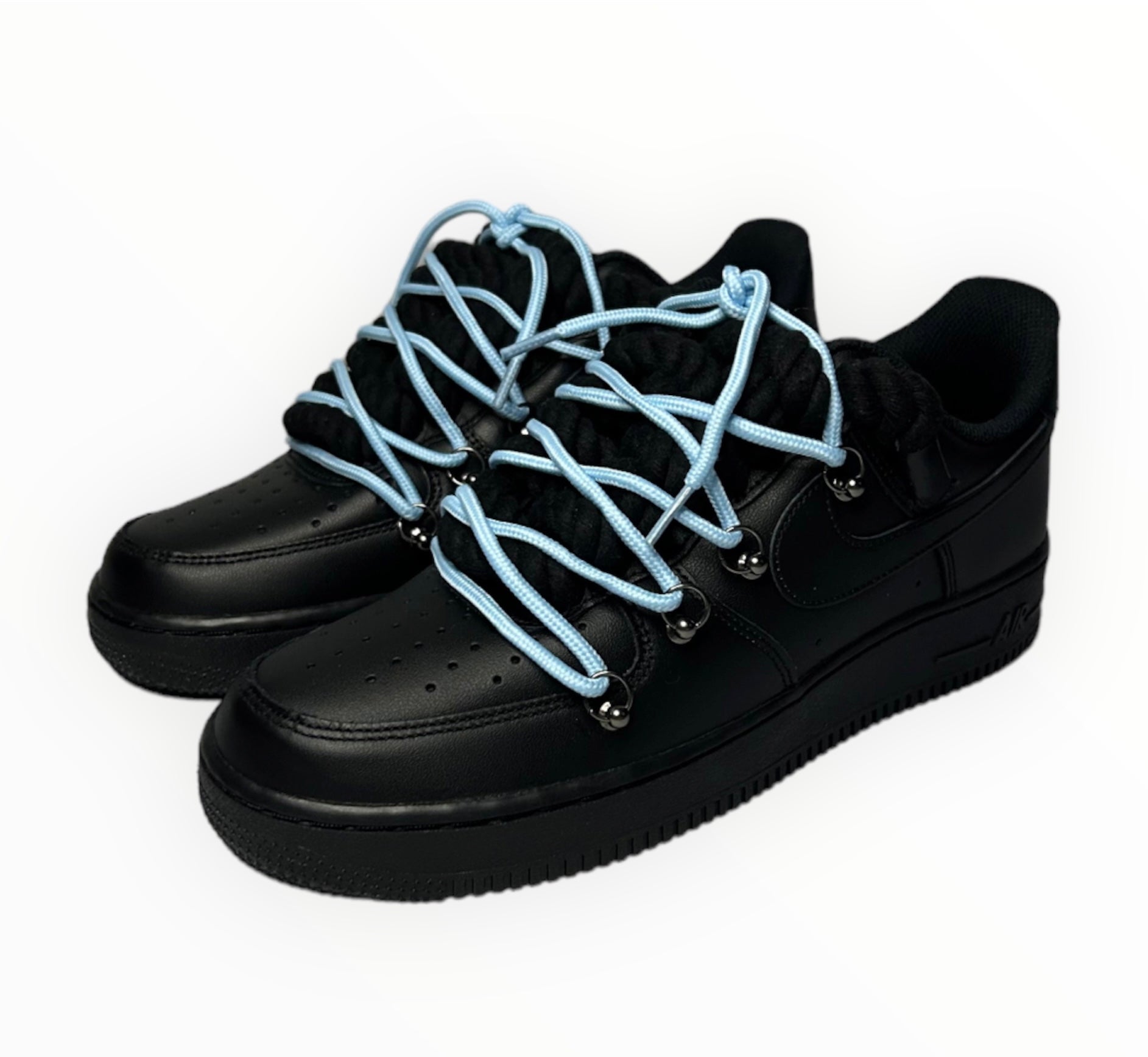 Double laced Air Force 1â07 Blue â C.ropeforces