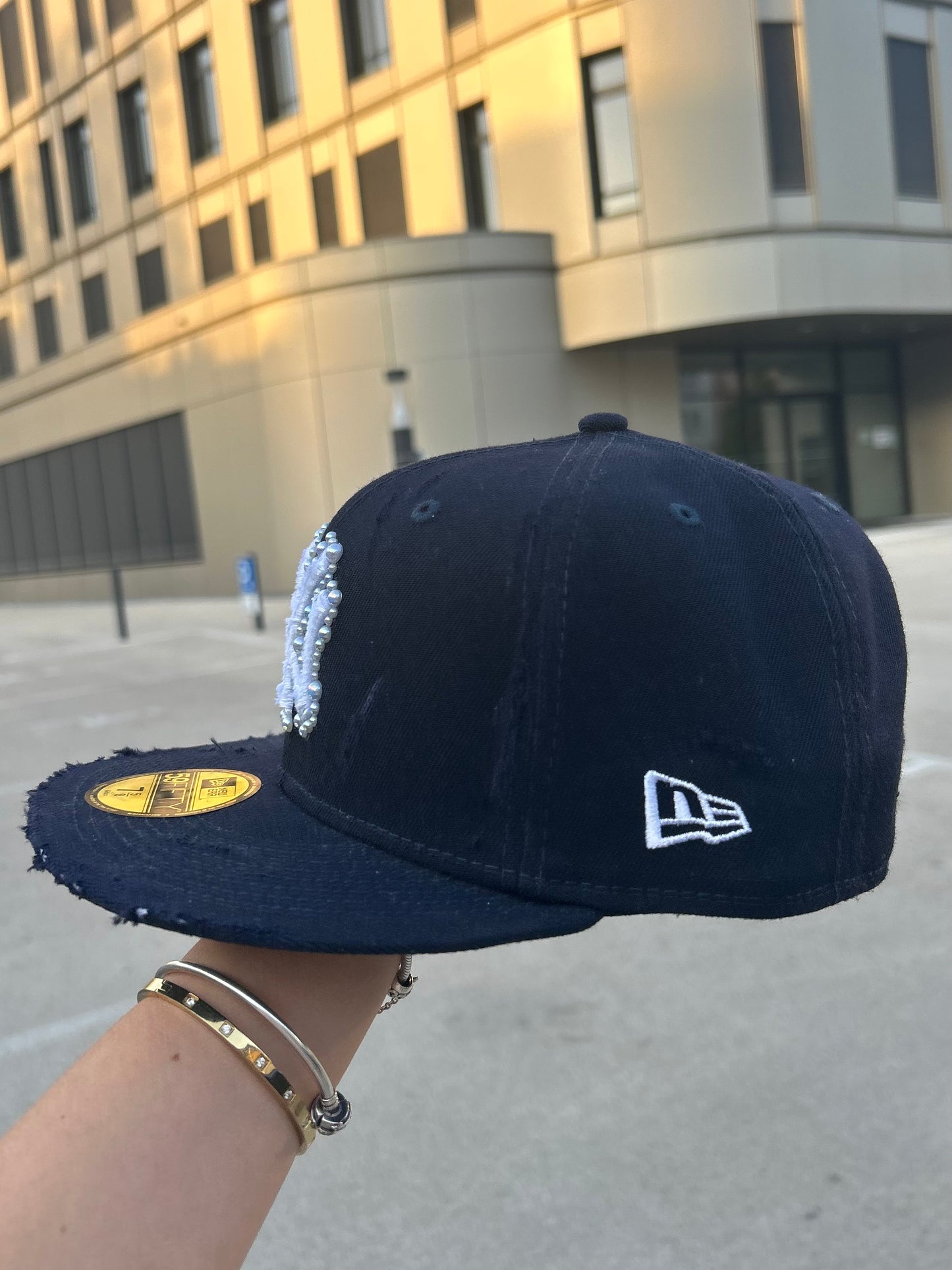 New Era Yankees Cap navy blue pearl