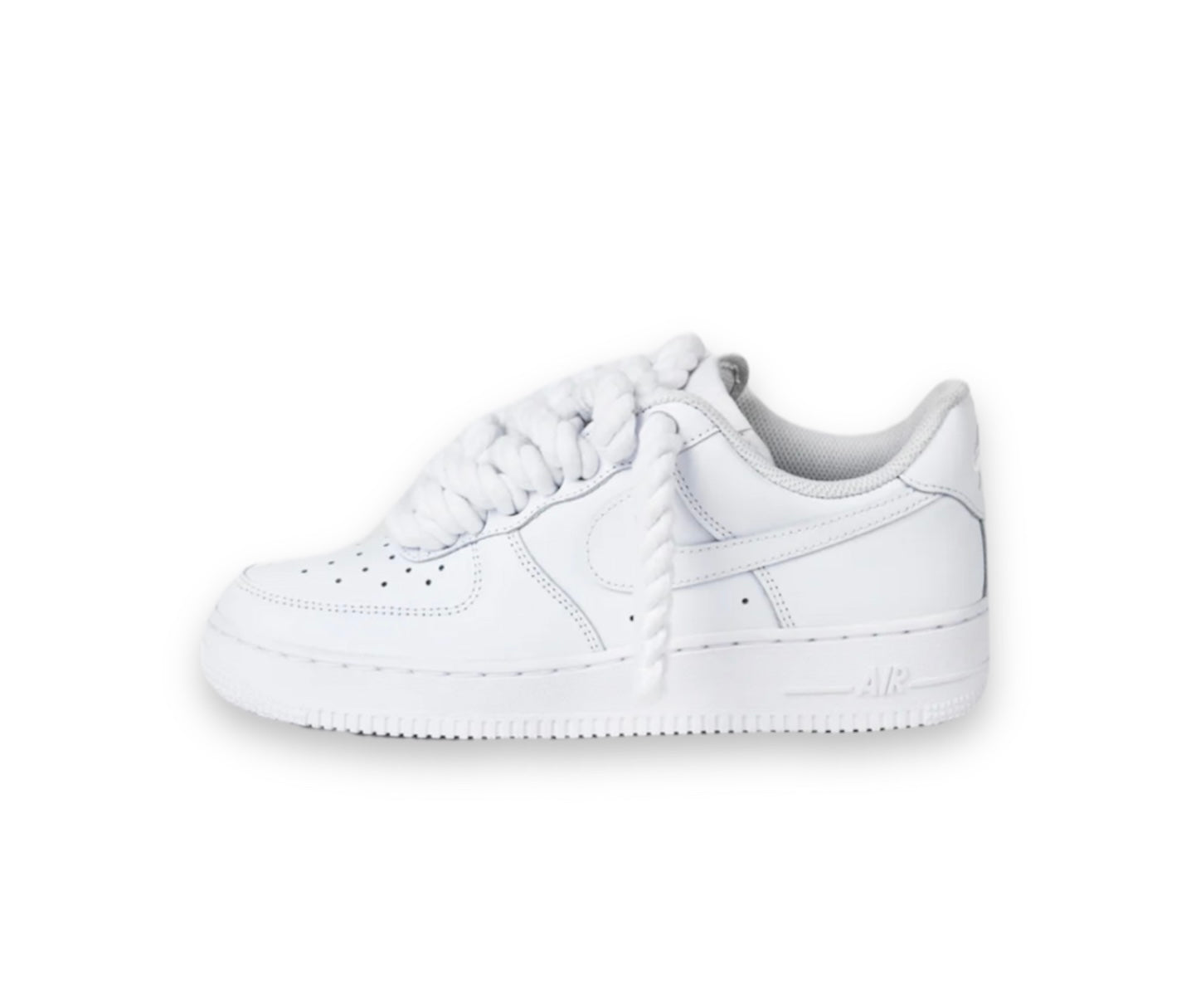 Air Force 1’07 white rope laces