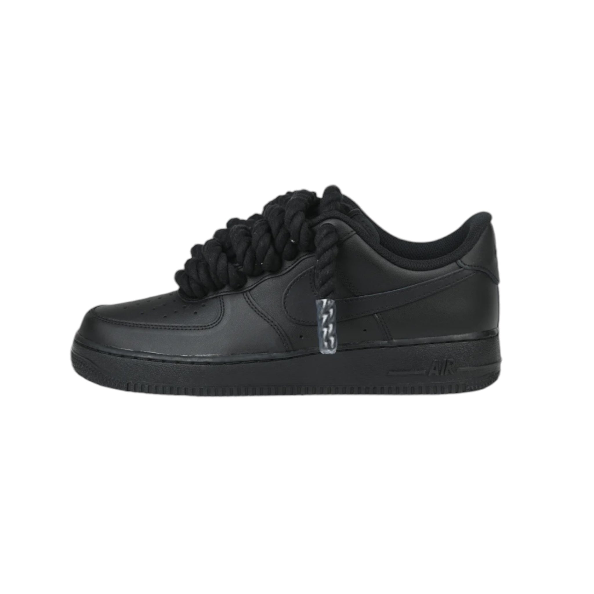 Air force 1‘07 black ropes