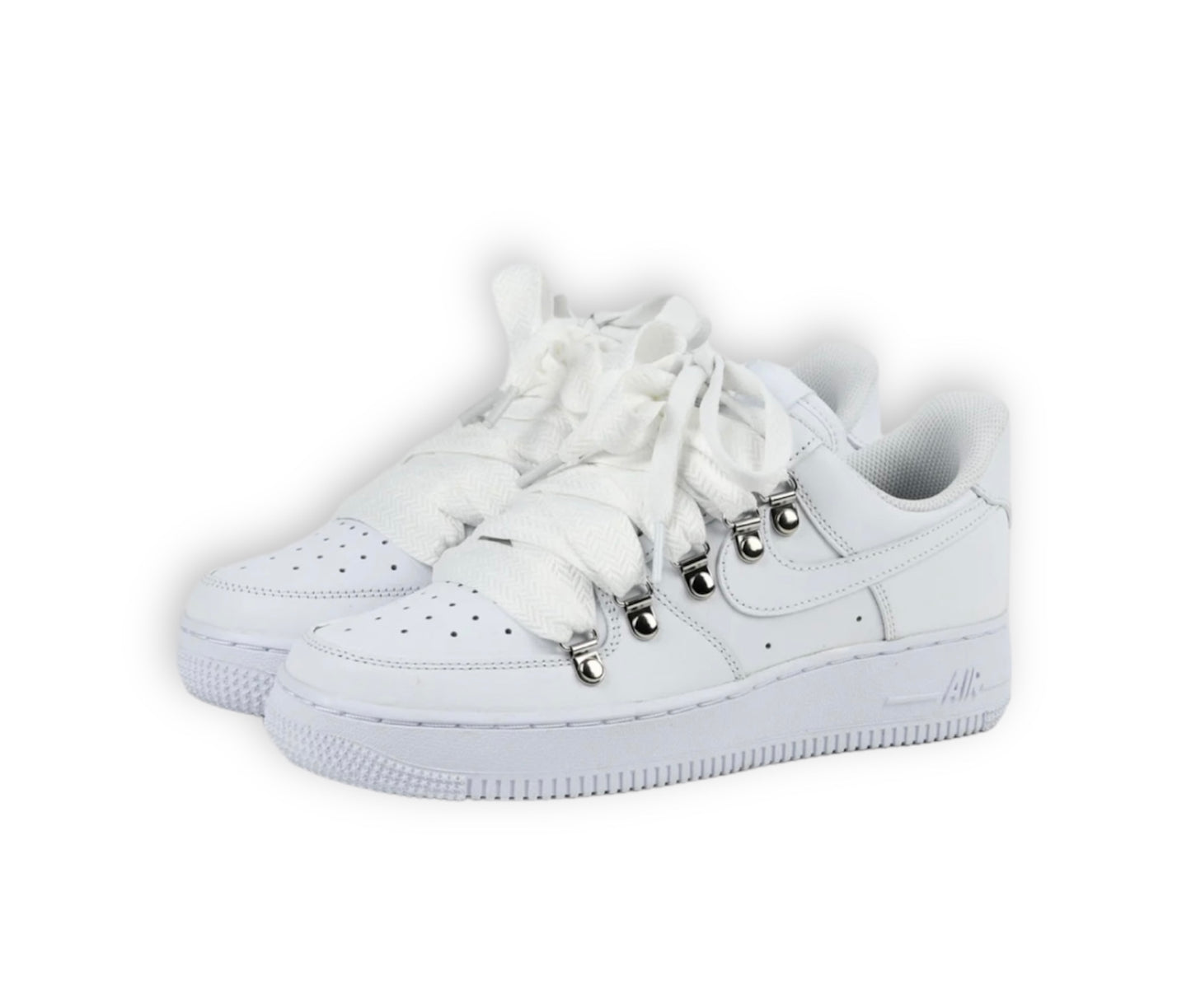 Air Force 1’07 wide lace white