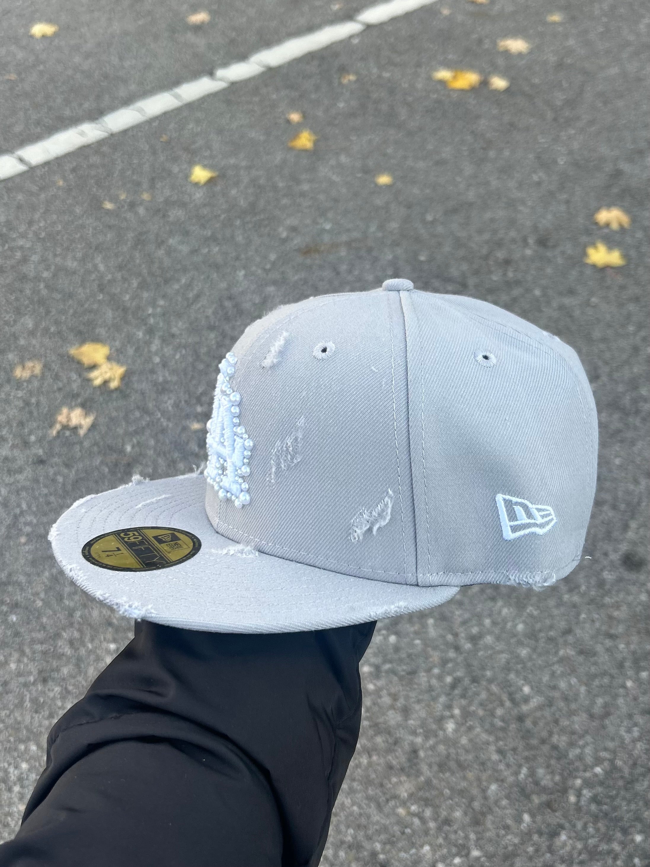 New era cap Fitted LA Grey
