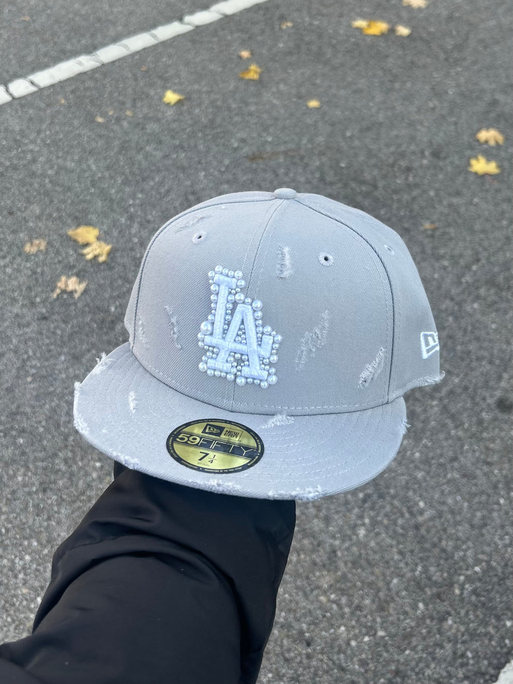 New era cap Fitted LA Grey