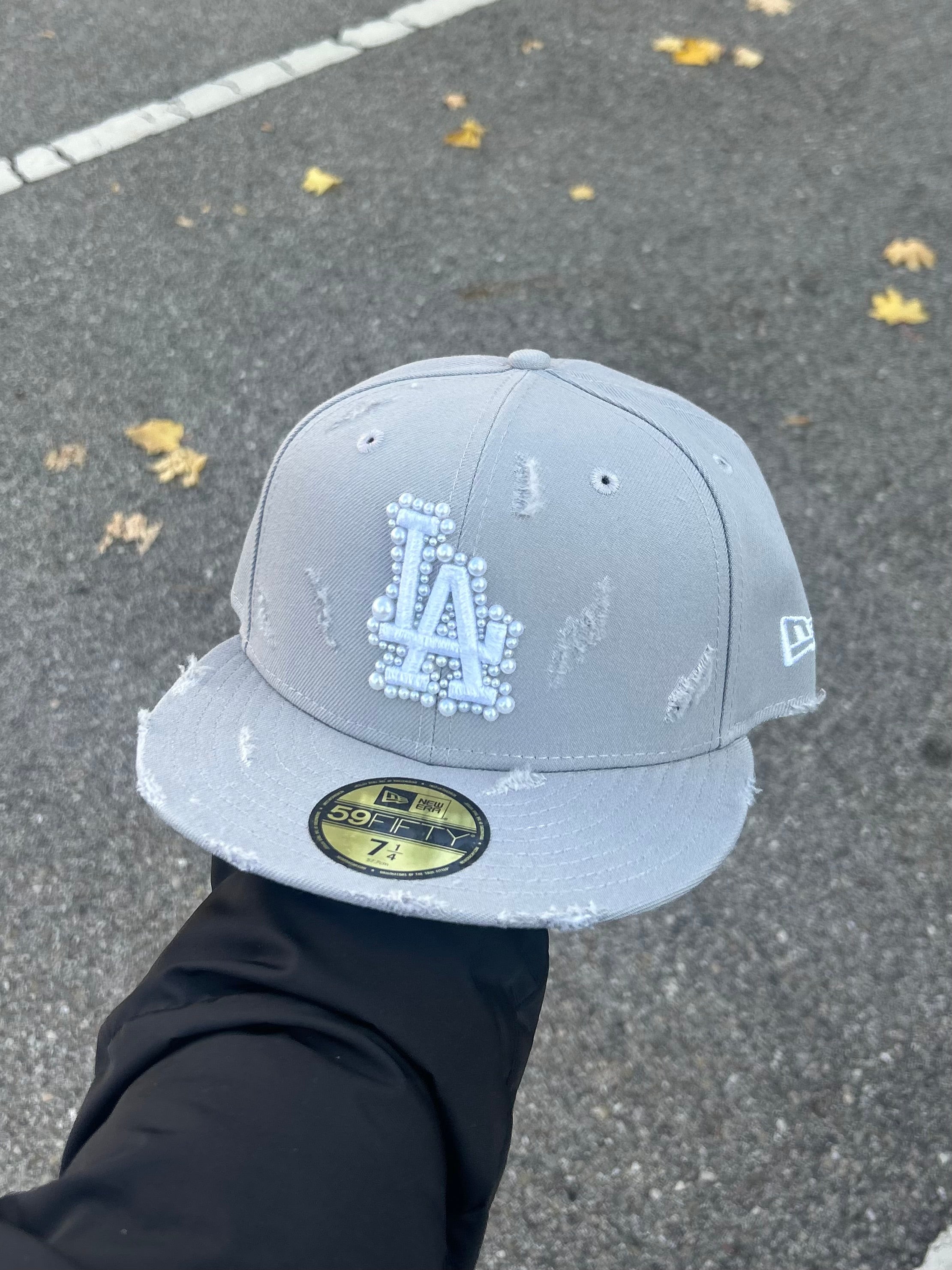 New era cap Fitted LA Grey