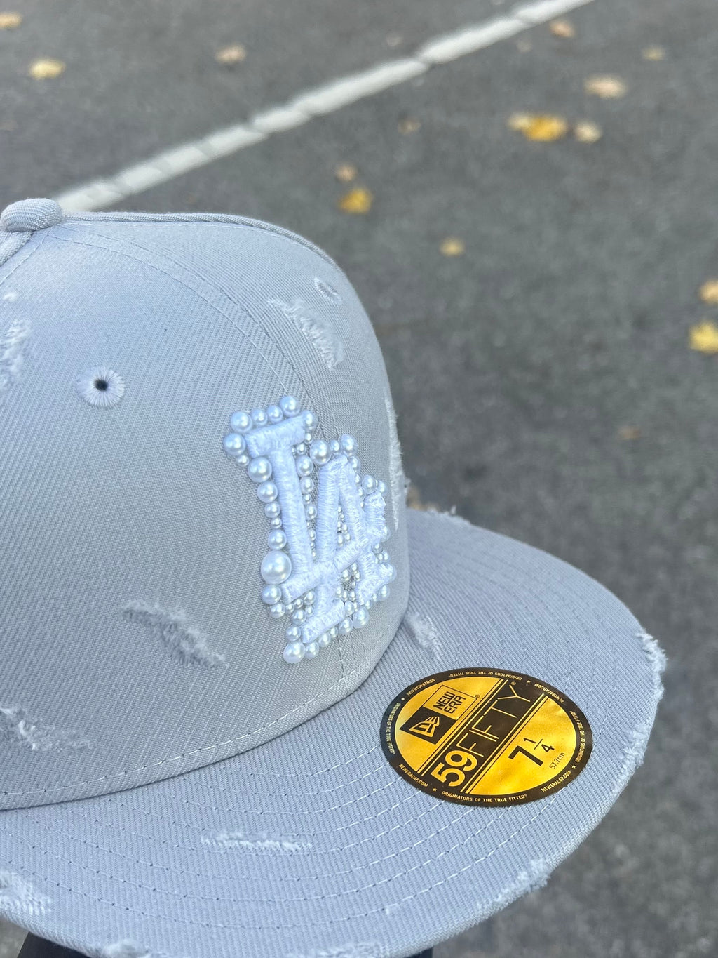 New era cap Fitted LA Grey