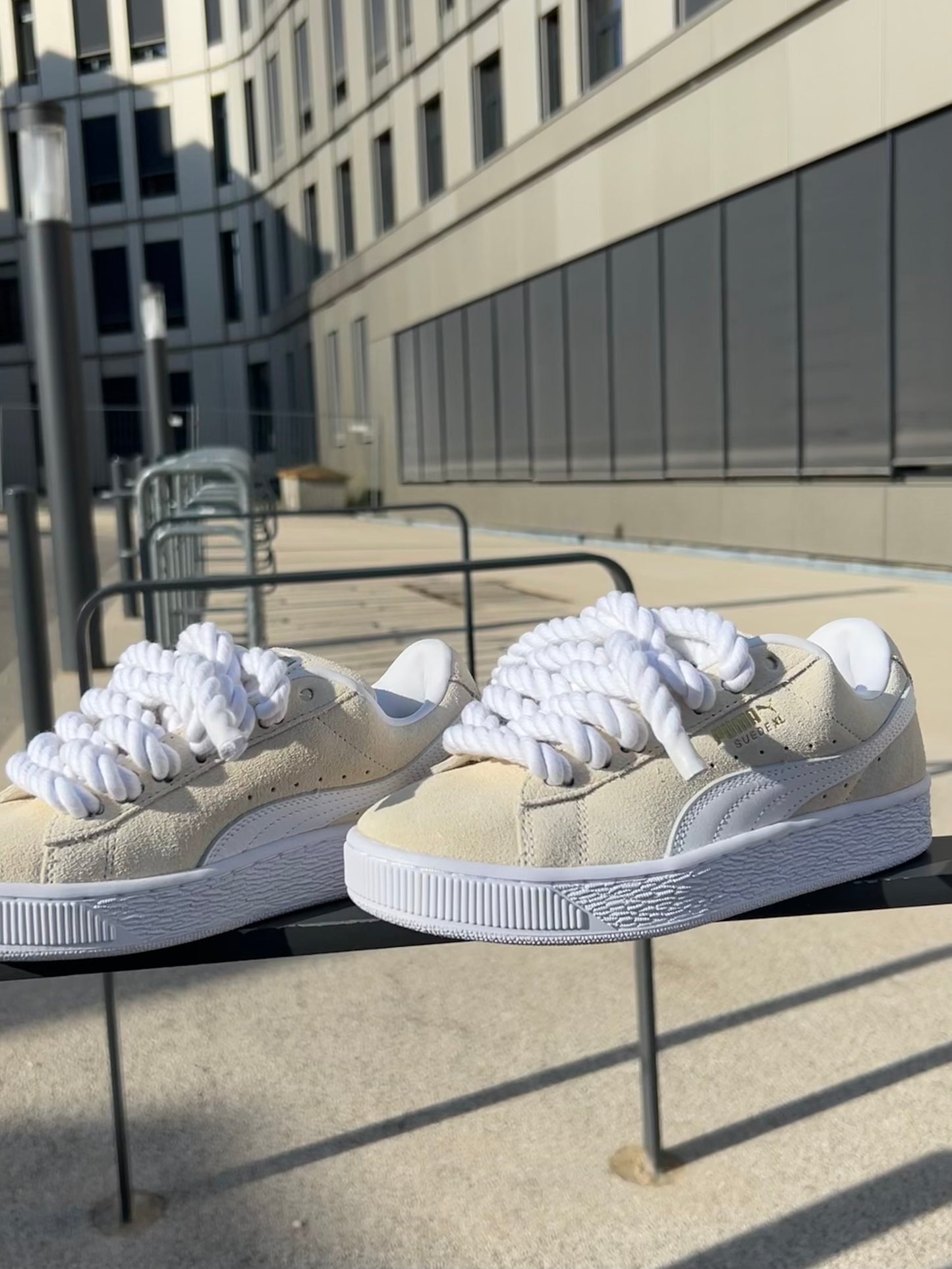 Puma Suede XL x Rope laces