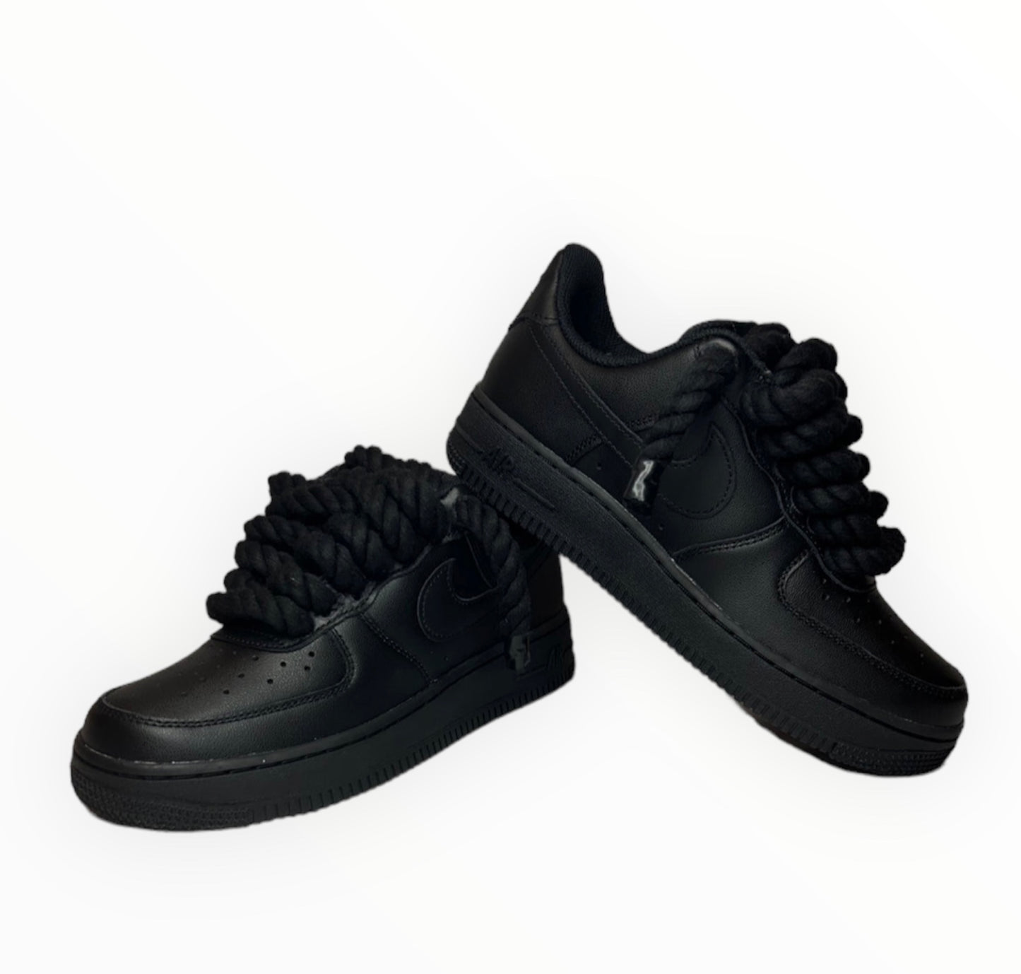 Air force 1‘07 black ropes