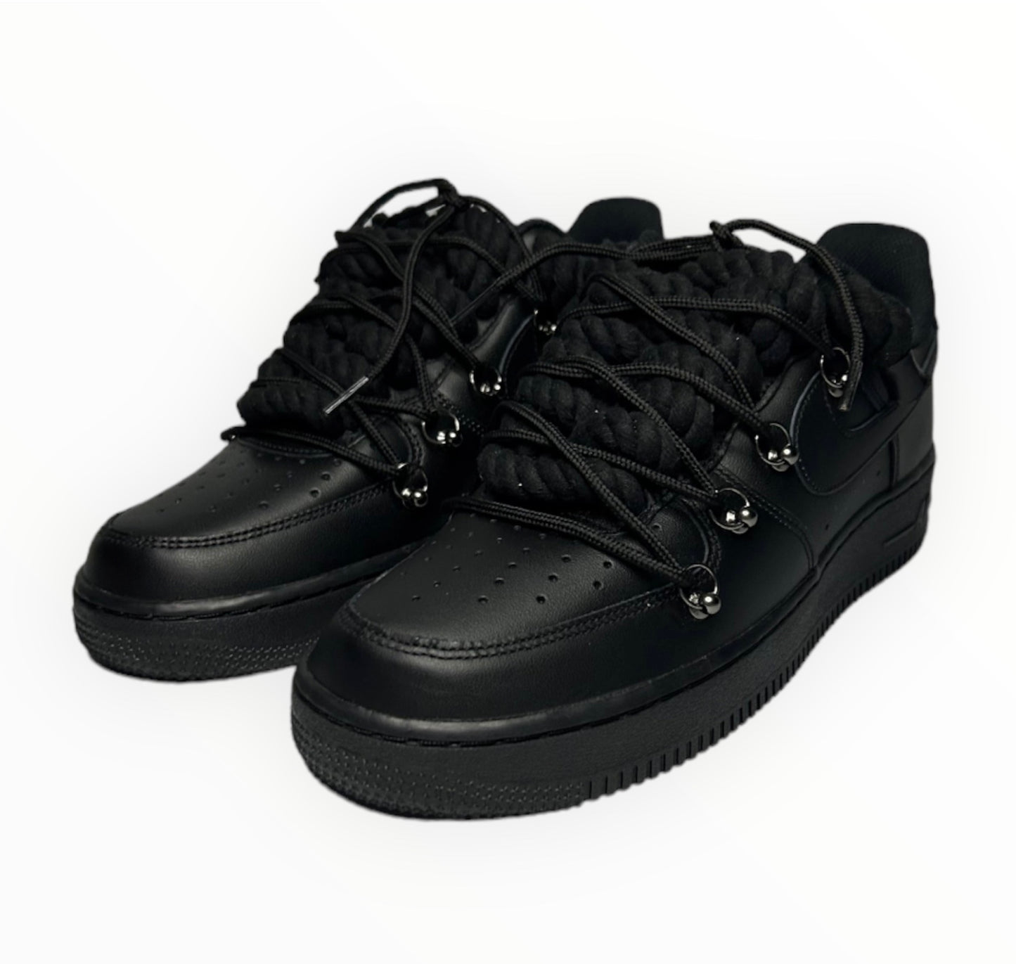 Double laced black Air Force 1’07