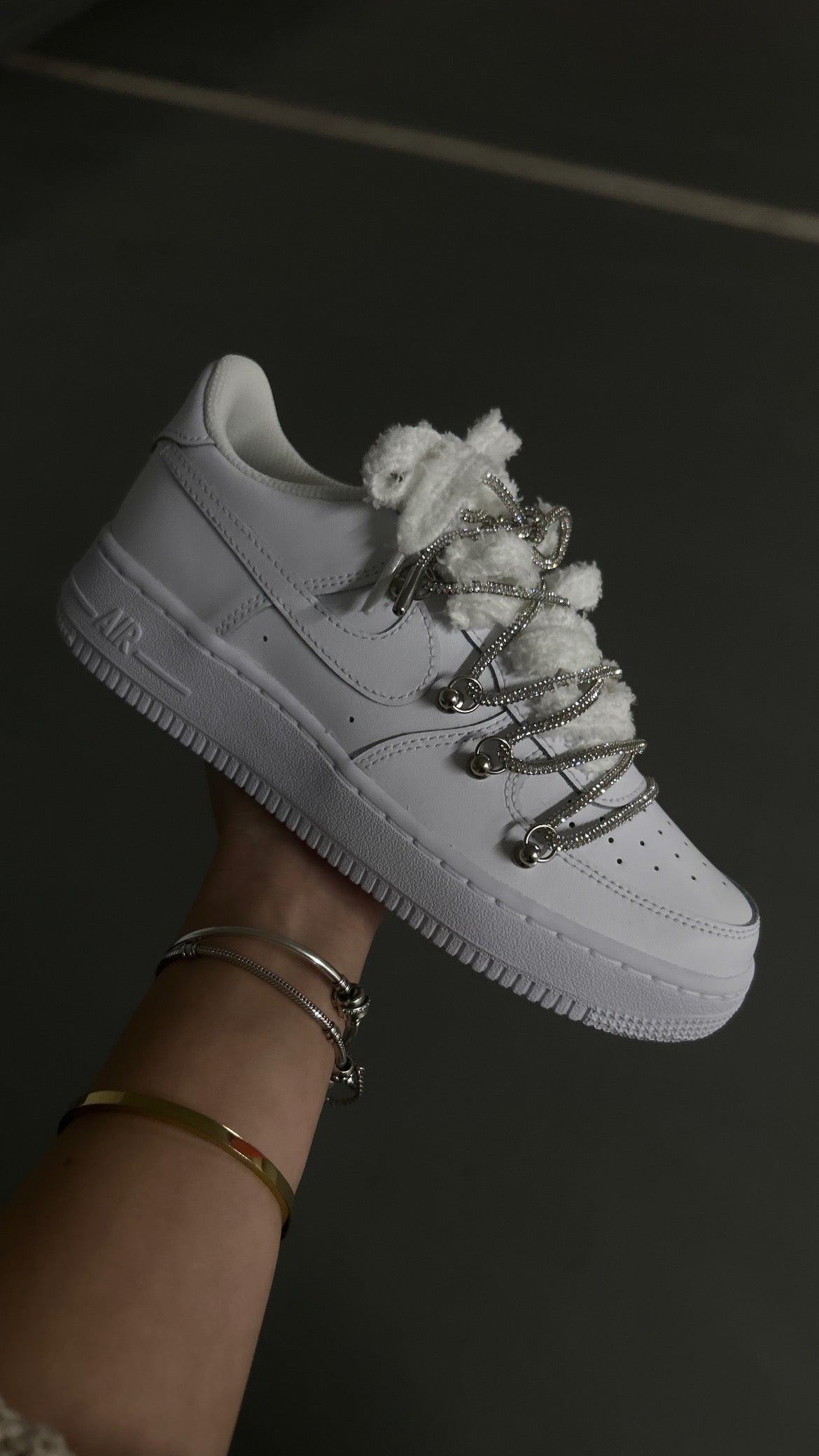 Air Force 1’07 fuzzy laces