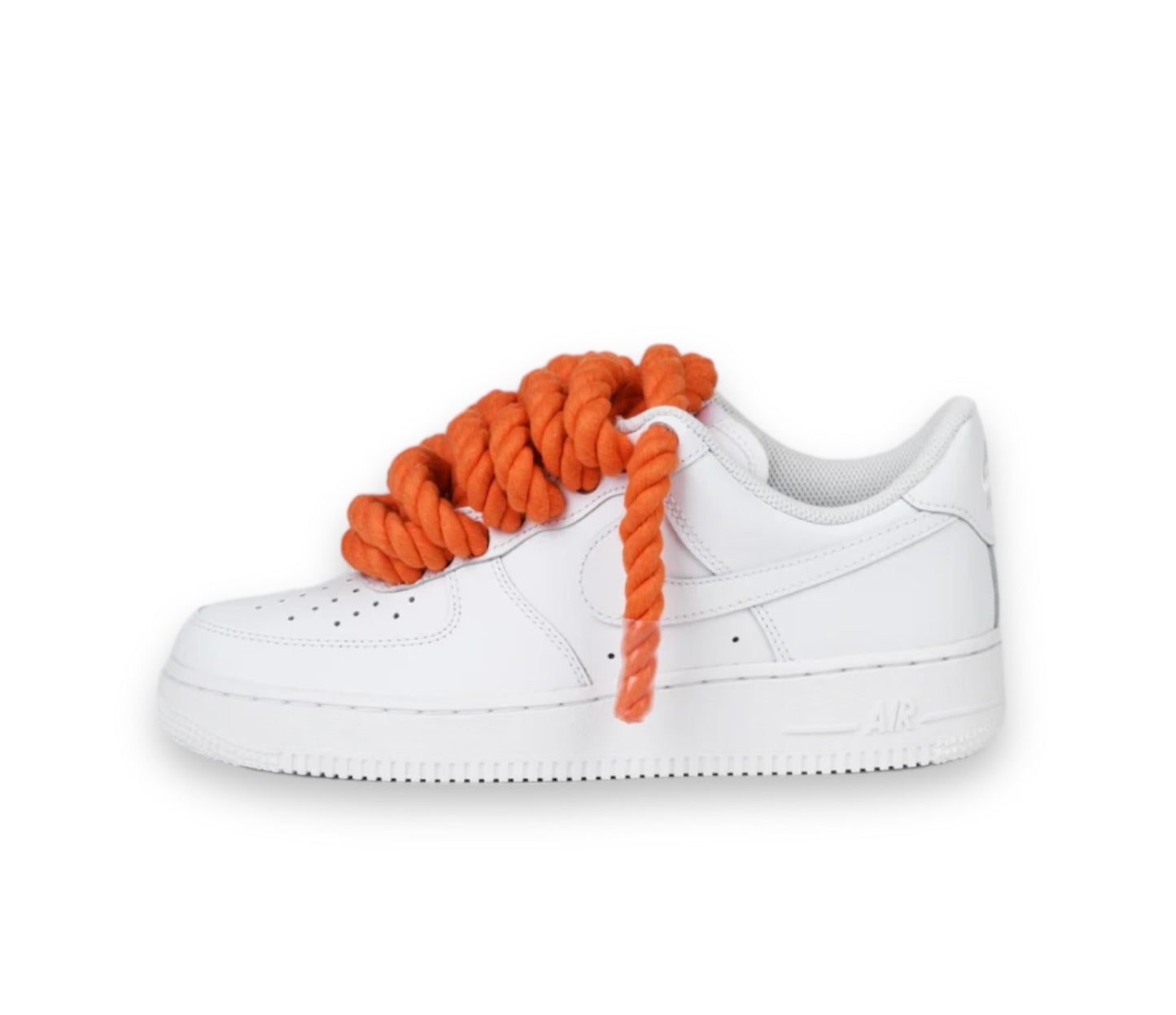 Air Force 1’07 orange rope laces