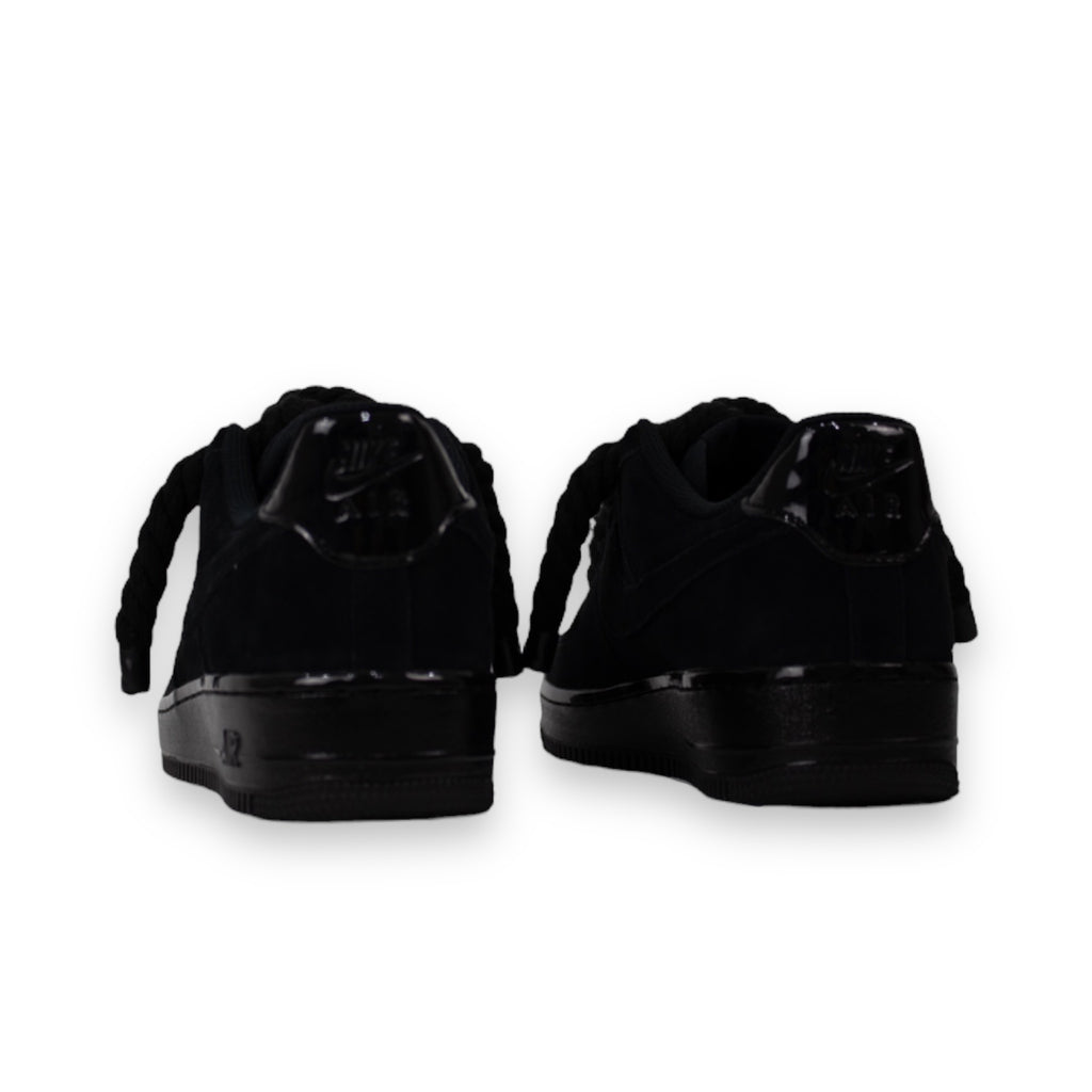 Air force 1’07 Black/Black Black rope laces