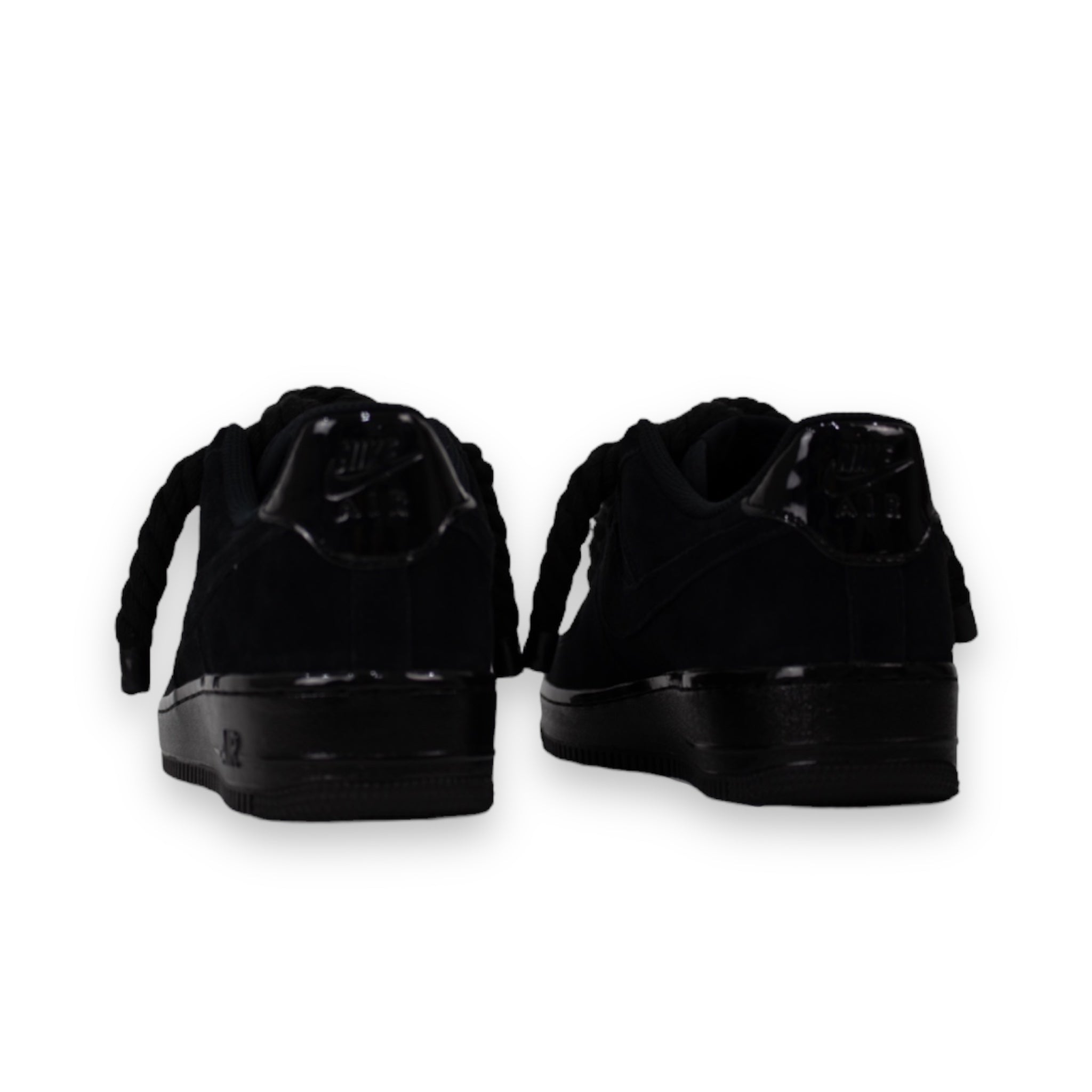 Air force 1’07 Black/Black Black rope laces