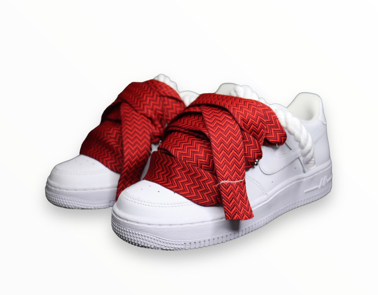 Flat x rope Air Force 1‘07 red