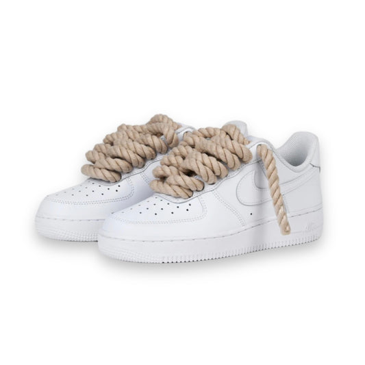 Air Force 1’07 brown rope laces