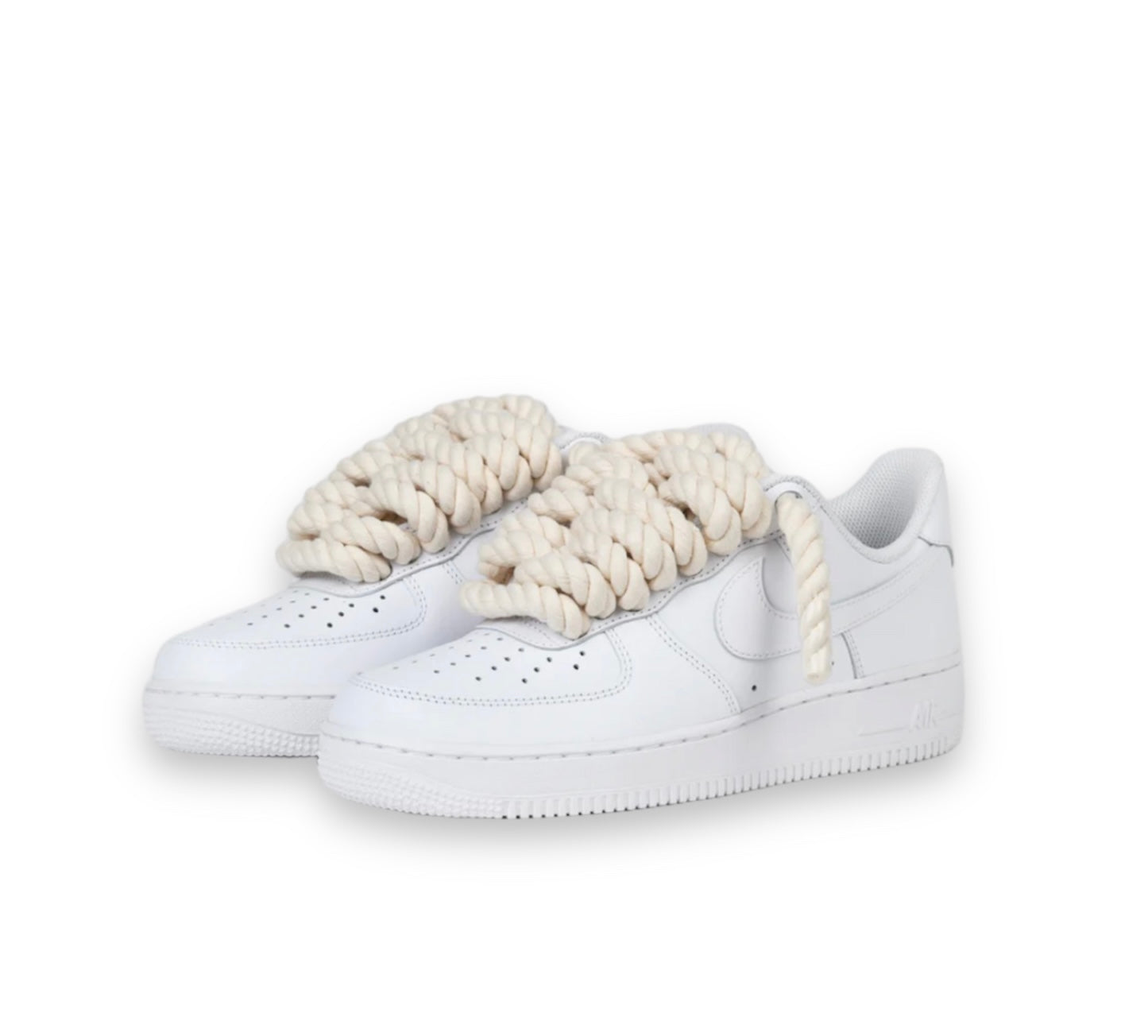Air Force 1’07 white rope laces