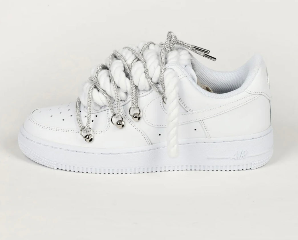 Double Laced Air Force 1’07 glitter