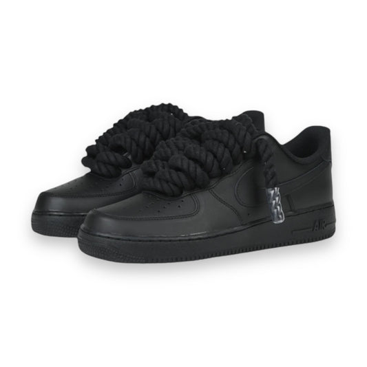 Air force 1‘07 black ropes